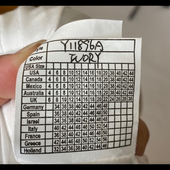 Sophia Tolli style11896 wedding dress long sleeves - Picture 5 of 7